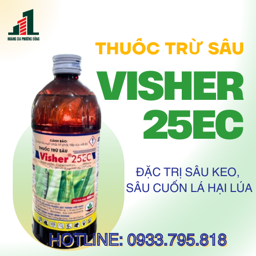 Thuốc trừ sâu Visher 25EC